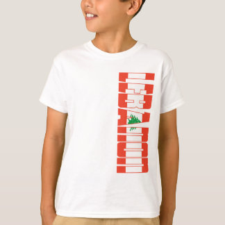 Der Libanon-Flagge T-Shirt