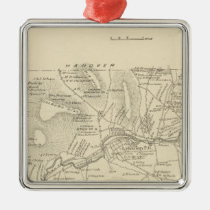 Der Libanon, Grafton Co Ornament Aus Metall