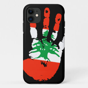 Der Libanon Handprint iPhone 5 Abdeckung Case-Mate iPhone Hülle
