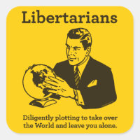 Der liberalistische Plan-Aufkleber