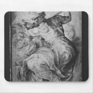 Der libysche Sibyl, nach Michangelo Buonarroti Mousepad