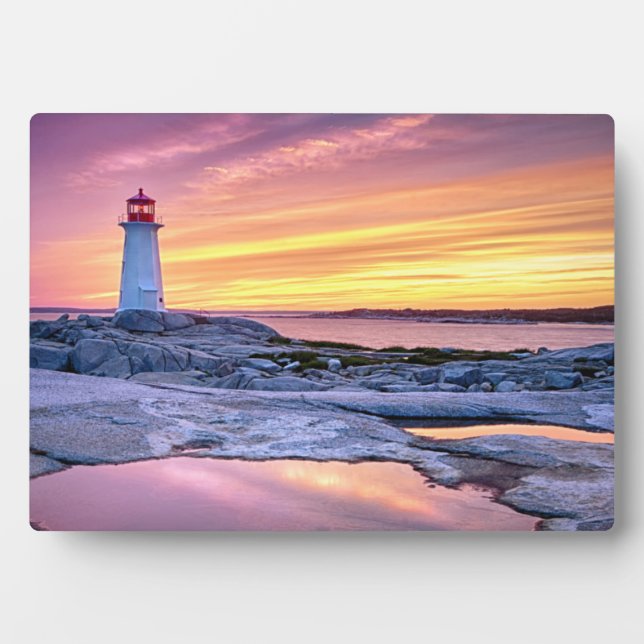 Der Lichtschalter | Peggy's Cove Fotoplatte (Vorderseite)