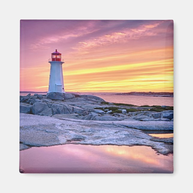 Der Lichtschalter | Peggy's Cove Magnet (Vorne)