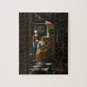 Der Liebe-Buchstabe durch Johannes Vermeer