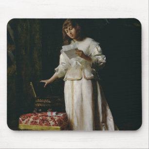 Der Liebe-Buchstabe Mousepad