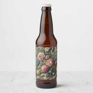 Der Liebhaber von Bloom & Bone - Gotik Viktorianis Bierflaschenetikett