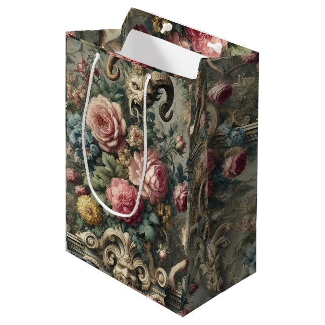 Der Liebhaber von Bloom & Bone - Gotik Viktorianis Mittlere Geschenktüte (Vorderseite Schrägansicht)