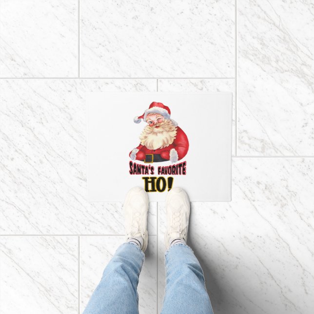 Der Liebling des Weihnachtsmanns Fußmatte (Indoor)
