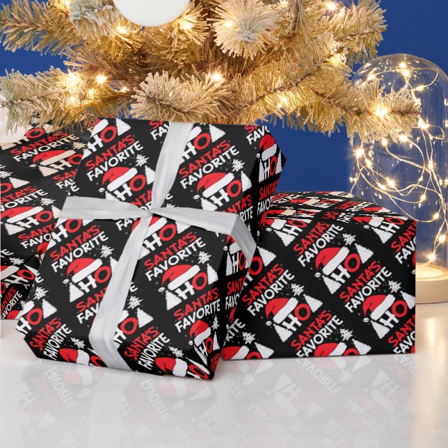 Der Liebling des Weihnachtsmanns Geschenkpapier (Feiertage)