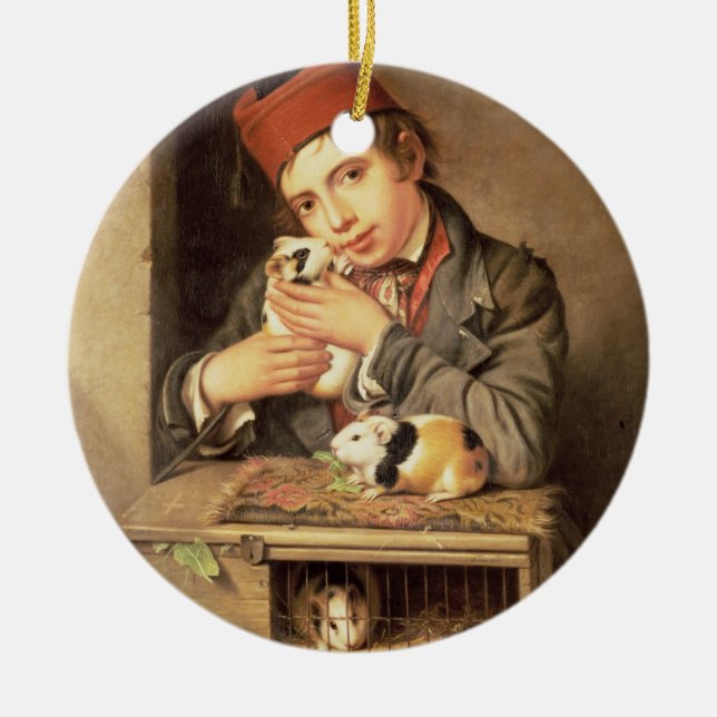 Der Liebling Keramikornament (Vorne)