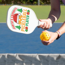 Der Lieblings-Pickleball-Spieler des Weihnachtsman