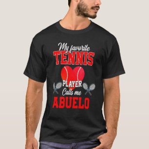 Der Lieblings-Tennisspieler nennt mich Abuelo Moth T-Shirt
