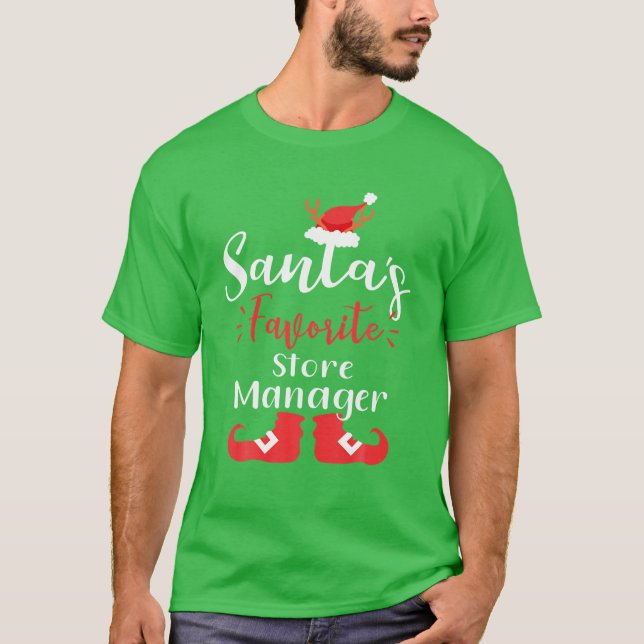 Der Lieblingsfachmann des Weihnachtsmanns Niedlich T-Shirt (Vorderseite)