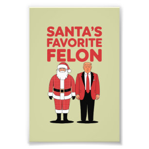Der Lieblingskandidat Trumps Weihnachtsrepublikane Fotodruck