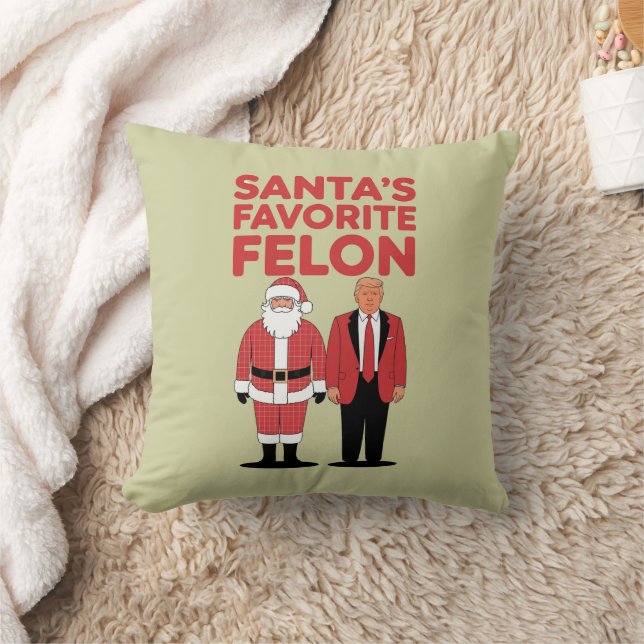 Der Lieblingskandidat Trumps Weihnachtsrepublikane Kissen (Decke)