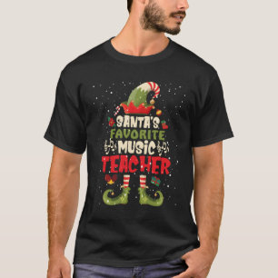 Der Lieblingsmusiklehrer des Weihnachtsmanns Funny T-Shirt
