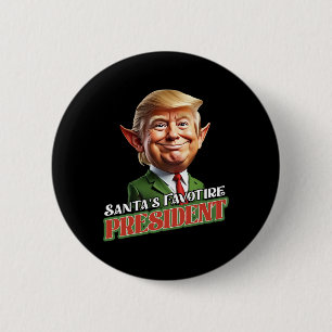 Der Lieblingspräsident des Weihnachtsmanns Donald Button