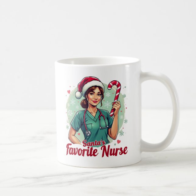 Der Lieblingsschwanz des Weihnachtsmanns Kaffeetasse (Rechts)