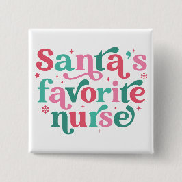 Der Lieblingsschwester des Weihnachtsmanns Button