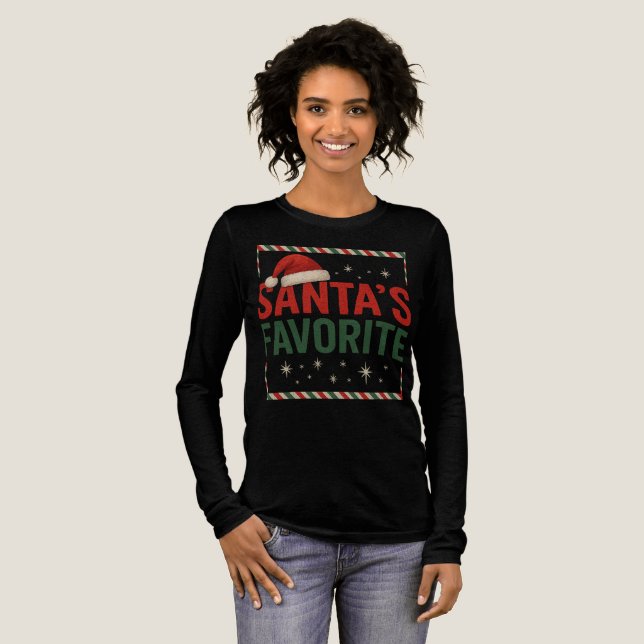 Der liebste T - Shirt des Weihnachtsmanns (Volle Vorderseite)
