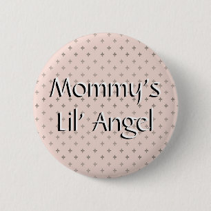 Der Lil der Mama Engel Button