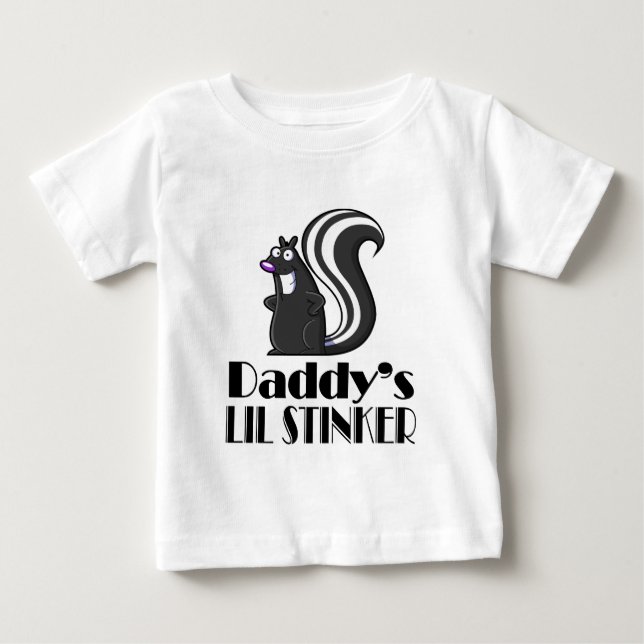 Der Lil des Vatis Stinker Baby T-shirt (Vorderseite)