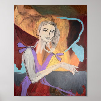 Der lila Bogen Poster