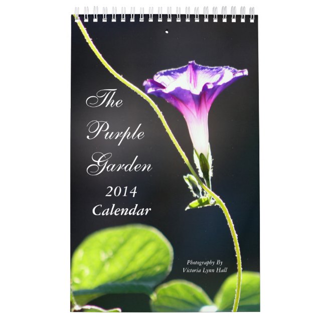 Der lila Garten 2014 Kalender (Titelbild)