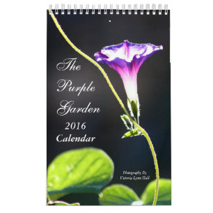 Der lila Garten 2016 Kalender