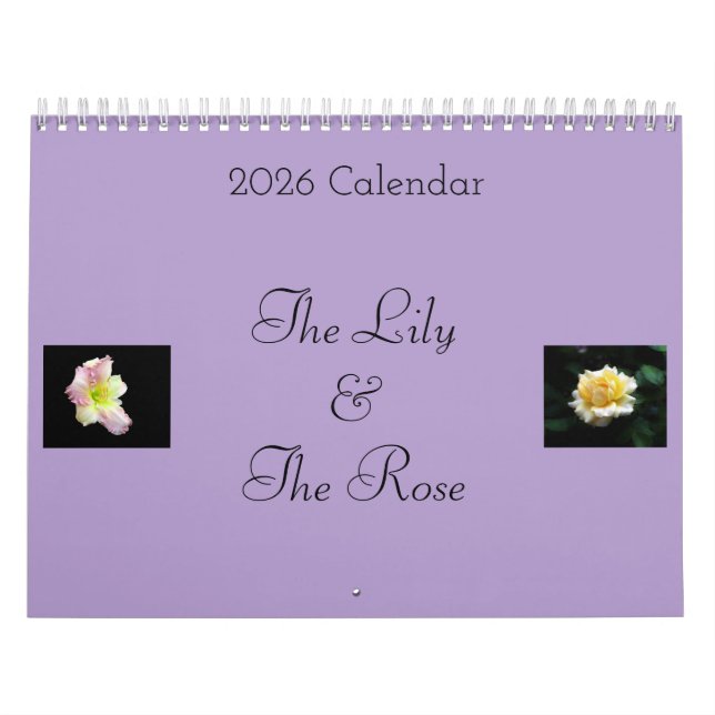 Der Lily & Rose Kalender (Titelbild)