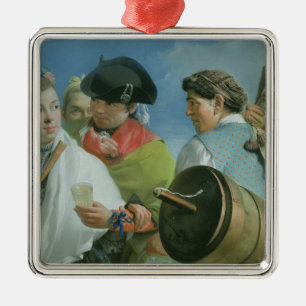 Der Limonade-Verkäufer Silbernes Ornament
