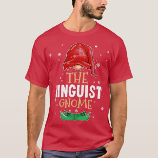 Der Linguist Gnome Familie passt zu Weihnachten Ou T-Shirt