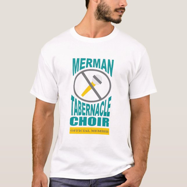 Der Lite-T - Shirt der Merman-Chor-Männer (Vorderseite)
