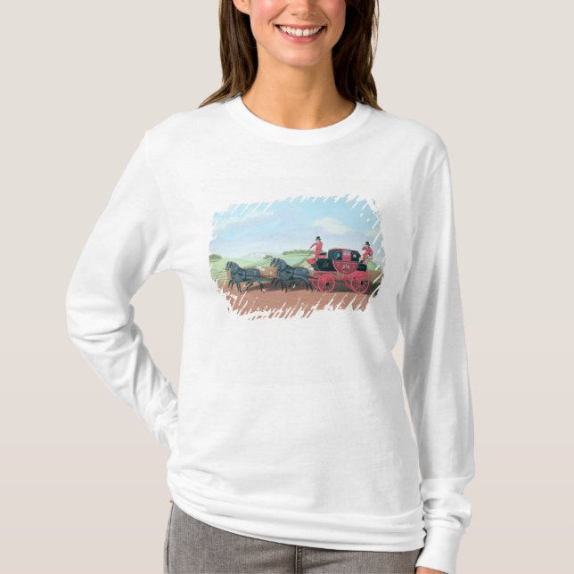 Der Liverpool- und LondonRoyal Mail Trainer, 1812 T-Shirt (Vorderseite)
