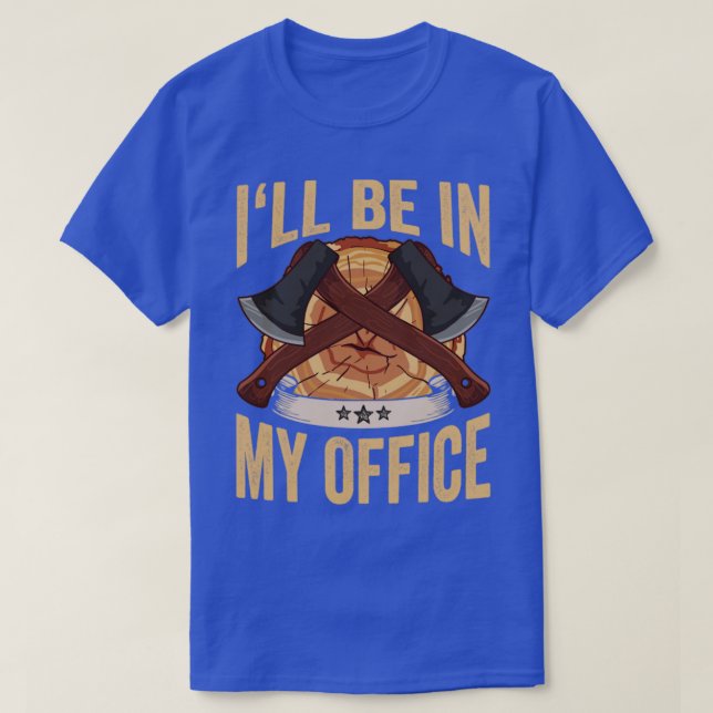 Der Logger wird in meinem Büro installiert sein. T-Shirt (Design vorne)