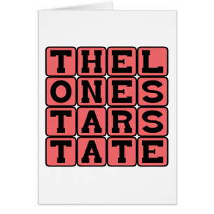 Der Lone-Star-Staat, Texas Spitzname