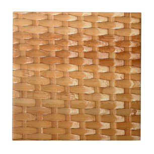 Der Look der Lacquer Wicker Basketweave Textur Fliese