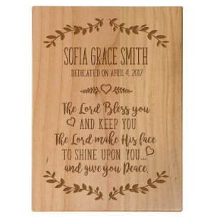 Der Lord Bless You u. behalten Sie Wand-Plakette -