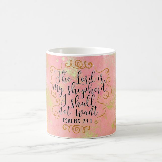 Der Lord Is My Shepherd Mug Kaffeetasse (Mittel)