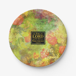 Der LORD ist mein SHEPHERD-Essbibelverse Pappteller