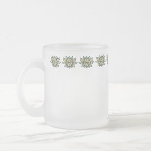 Der Lotus-Becher Mattglastasse