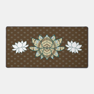 Der Lotus Schreibtischunterlage
