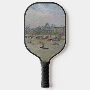 Der Louvre, Frühling Camille Pissarro Pickleball Schläger