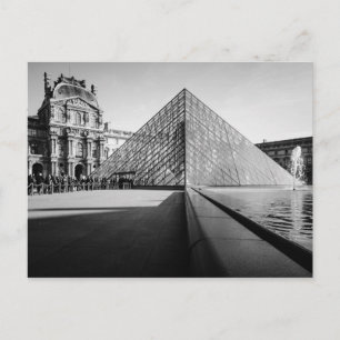 Der Louvre in SW Postkarte