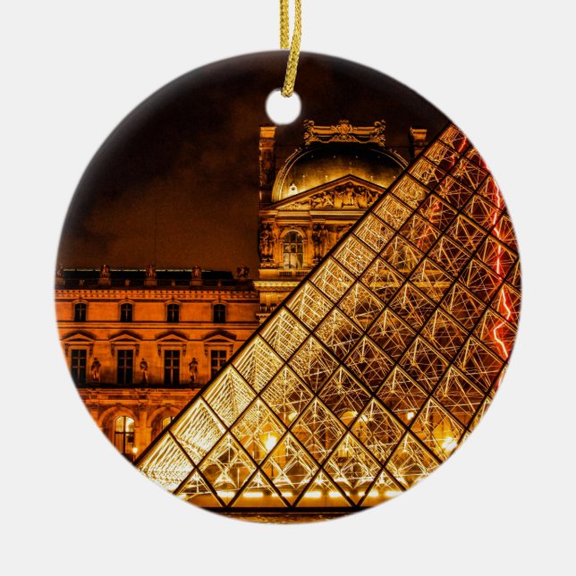 Der Louvre Keramikornament (Vorne)