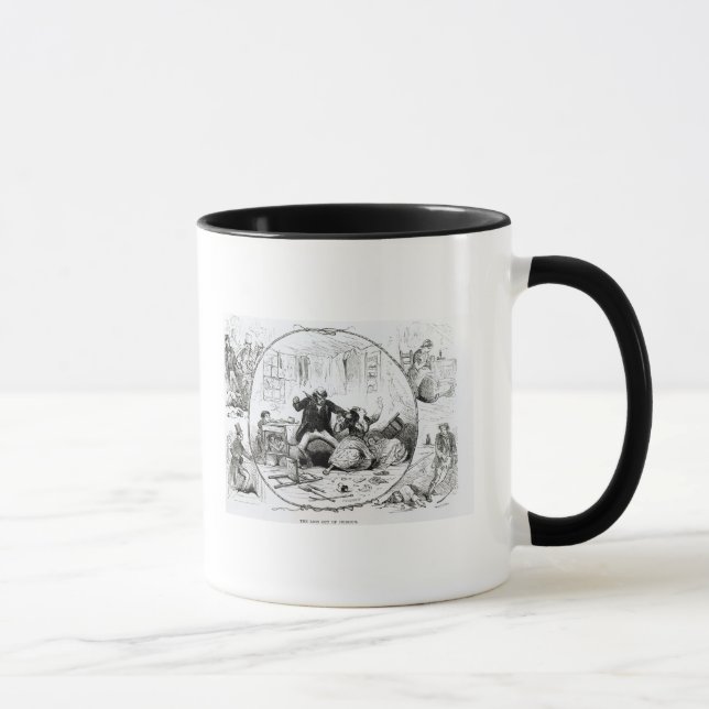Der Löwe aus Humor heraus Tasse (Rechts)