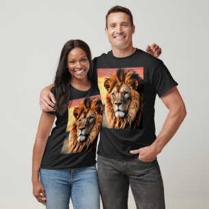 Der Löwe - der König des Dschungels. T-Shirt