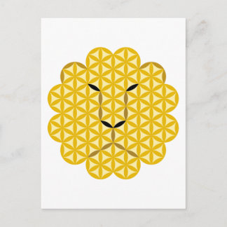 Der Löwe des Lebens - Alpha Männchen 03. Einladungspostkarte