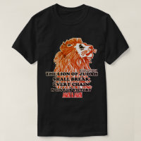 Der Löwe des Stamms Juda Christliches T-Shirt
