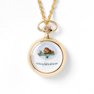 Der Löwe und das Lamm Armbanduhr